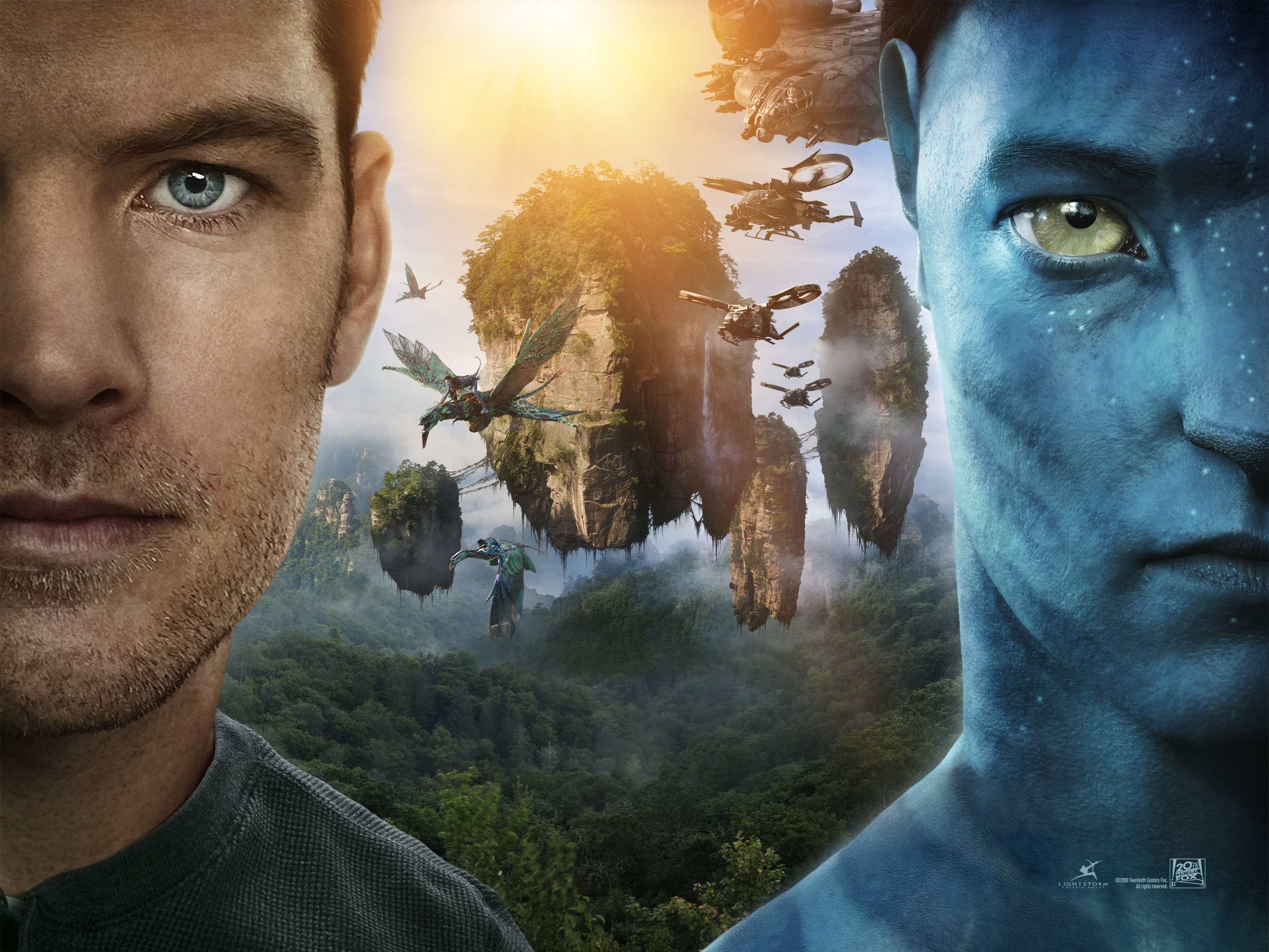 Скачать бесплатно Аватар, Avatar, фильм, кино обои для рабочего стола